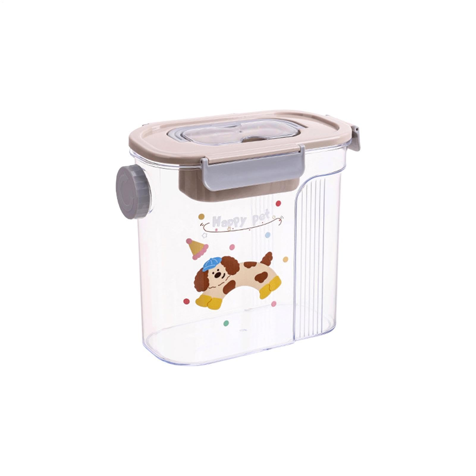 Pet Food Storage Containers, Moisture Proof, Small/medium/large, Cat Food Container, Pet Snack Canister, Airtight Seál Design, For Countertops Cabinets