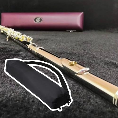 Mxfans Adjustable Shoulder Strap Flute Case Carrying Bag for 16 Holes C Foot Flute 16.14 Inch Length 4.13 Inch Width 2.56 Inch High by Mxfans - Image 7