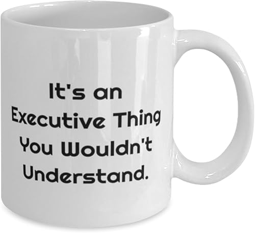 Miniatura 2 de New Executive 11oz 15oz Mug, It's an Executive Thing You Wouldn't Understand, Present For Coworkers, Nice Gifts From Boss, Gratitude, Thankful,
