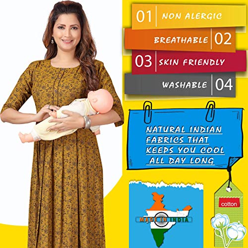 CEE-18-Womens-Cotton-Rayon-A-Line-Maternity-Feeding-Kurti-with-Zippers-10005
