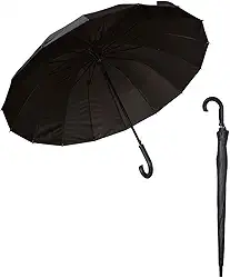 Guarda Chuva Grande Reforçado Bengala Automático Unissex Resistente Contra Vento Tokshop