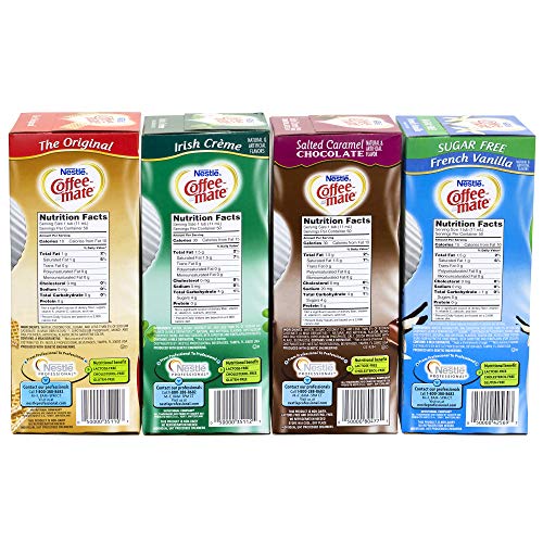 Coffee-Mate Singles Flavor Variety Pack, 50 Count, 4 Pack - 200 Count - Thumbnail 6