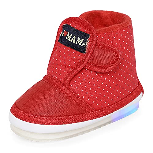 CHIU Kids LED Light Shoes with Chu Chu Musical Sound for Baby Boys and Girls