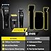 BESTBOMG® Hair Clippers for Men, Professional Hair Clippers, Beard Trimmer& Rechargeable Shaver Set, Metal T-Blade, LED Display, Barber Hair Cutting Kit for Men Grooming & Gifts, BS-808A (Black)