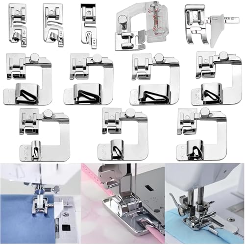 Set de 12 Pies de Presión para Dobladillo Enrollado miniatura 2