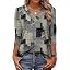 Patterned-gray Print