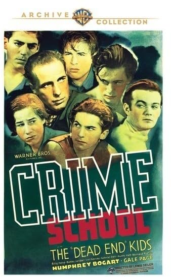 Crime School DVD película estadounidense de drama carcelario clásico de colección