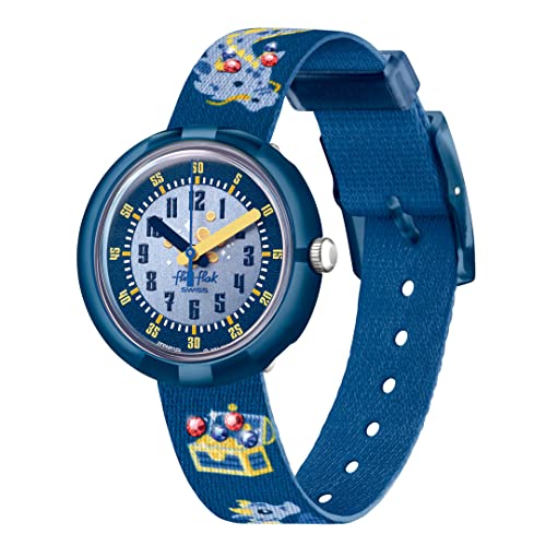 Preisvergleich Produktbild Flik Flak Jungen Analog Quartz Uhr mit Kunststoff Armband FPNP125