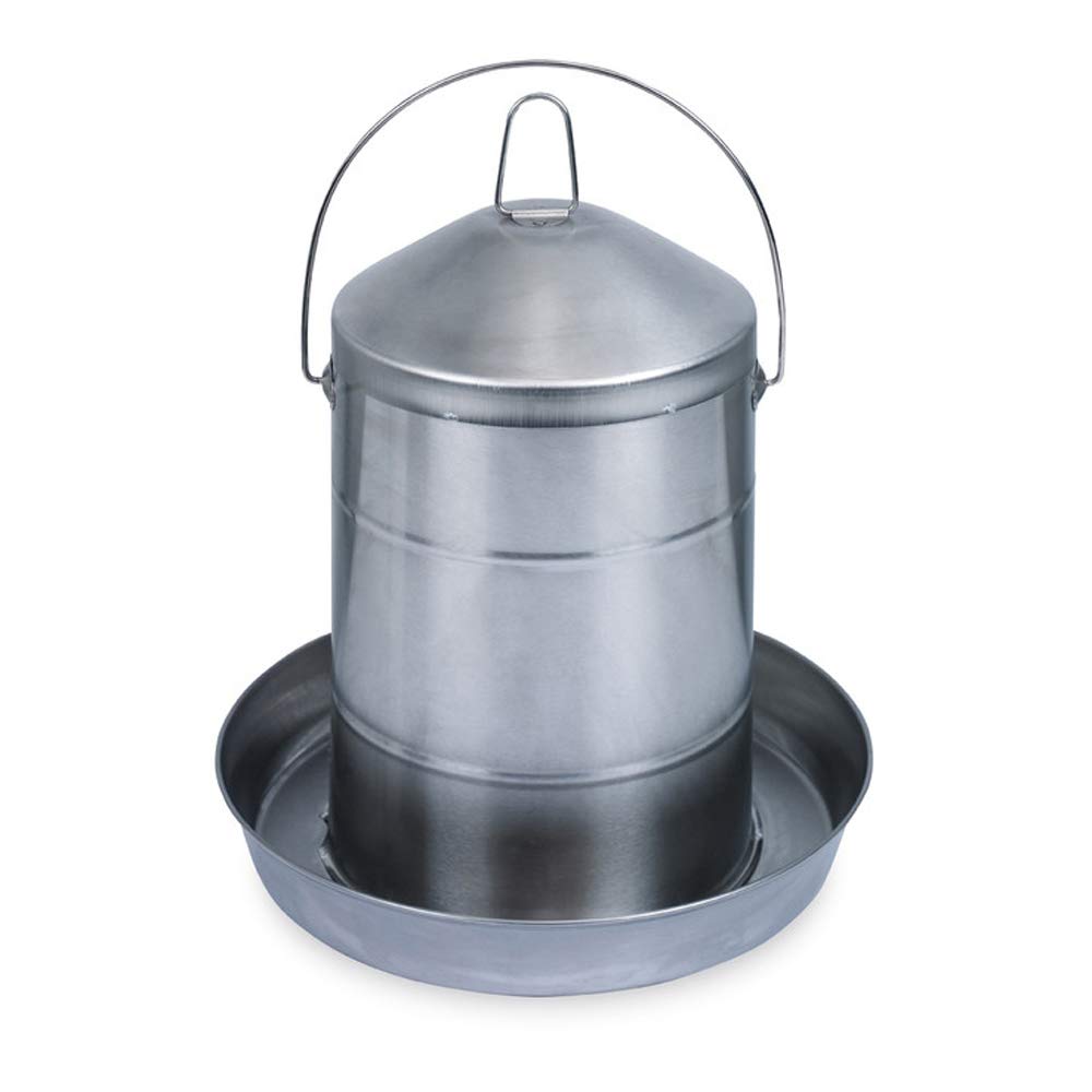 GAUN 62244 Vogeltränke, Edelstahl, Fassungsvermögen 12 l