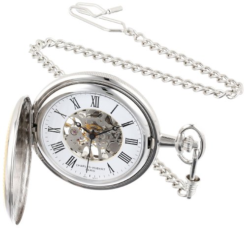 Preisvergleich Produktbild Charles Hubert 3859 Zweifarbige mechanische Taschenuhr