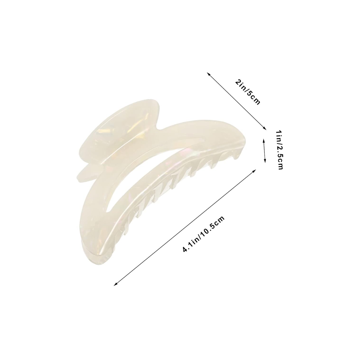 DOITOOL 3pcs Hair Clips for Women Large Marble Texture Hair Jaw Clamp Styling Tool for Daily Use and Special Occasions