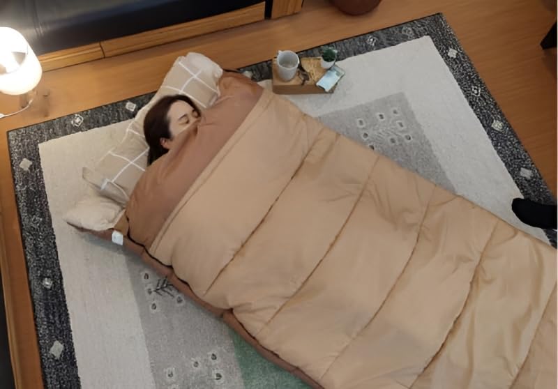 Amazon｜布団セット ねぶくろん コンパクト 洗える 寝袋 普段使い 軽量 