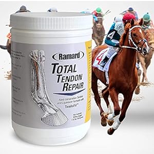 Ramard Total Tendon Repair âAdvanced Powder Supplement with Vitamin C, Collagen, and MSM for Horse Joint, Ligament, and Tendon Support – Supplements for Elasticity and Strength â 30 Day Supply