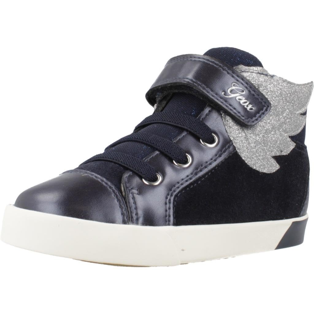 Geox Damen Blau Baby - Mädchen B Kilwi Girl Sneaker, 21 Eu
