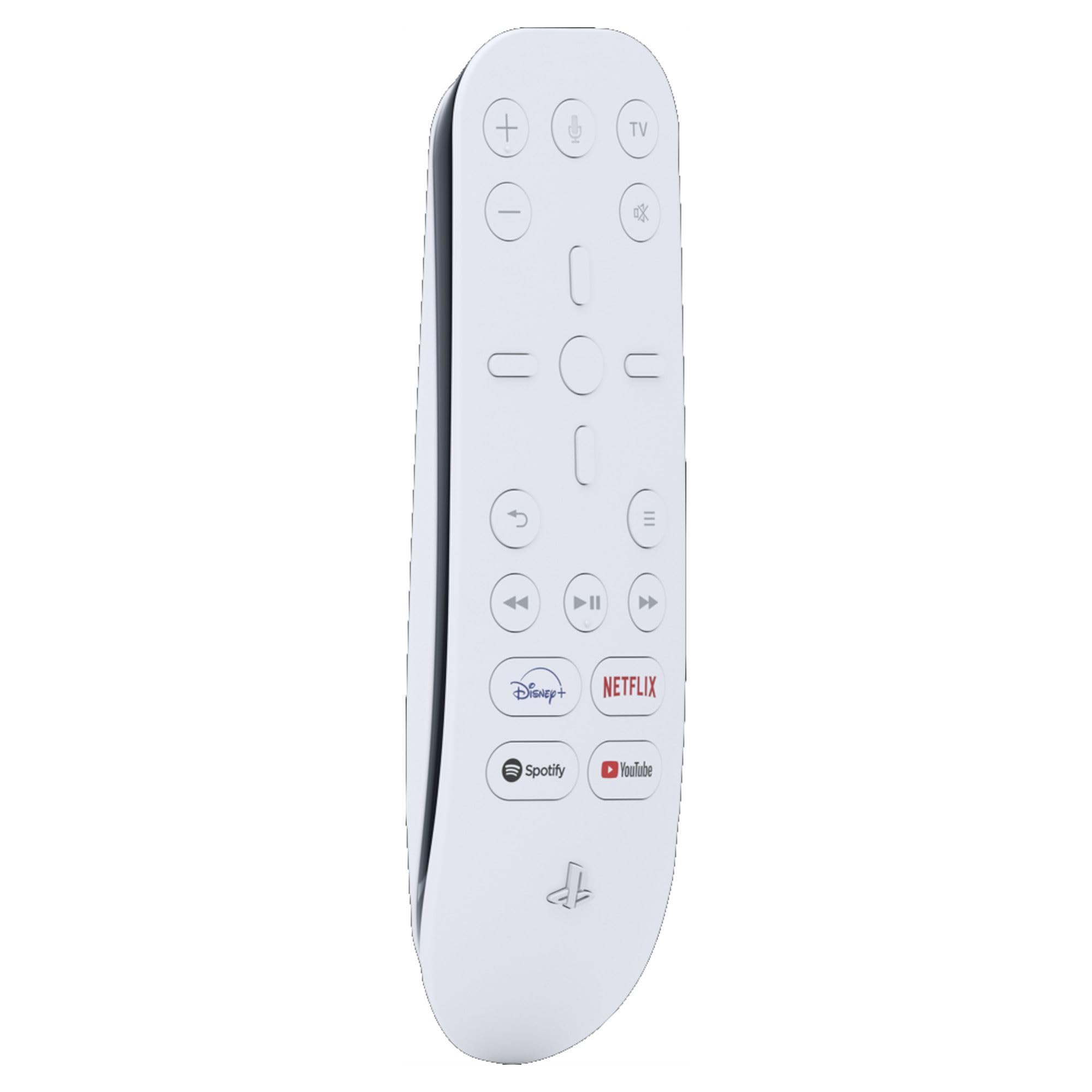 PlayStation Media Gaming Console Remote for PS5,White-image-20