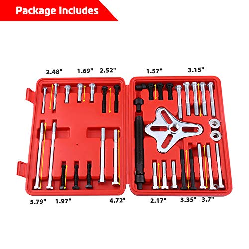 image for A ABIGAIL Harmonic Balancer Puller 46 Pcs Tool Kit – Flywheel Puller