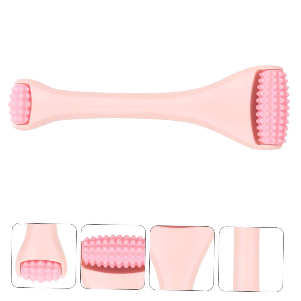 Housoutil 3 Pièces rouleau de massage à glace rouleau pour le visage rouleau de peau de jade masseur à main masseur oculaire rouleau pour la peau des yeux masseur portatif Corps