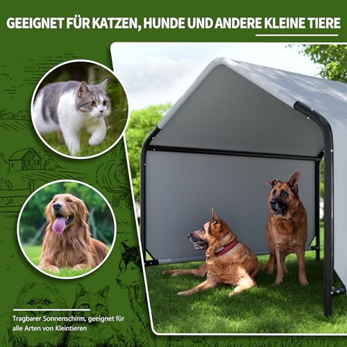 Sinoba Outdoor Zelt für Hunde Kleintiere Unterstand Unterschlupf Pavillon wetterfest