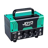 ATOMIC from JOYO's BantamP series is a very compact and portable 20 Watt tube head. that gives you the British clean sound, the one that has hollow mids and a beautiful bell like character. this amp delivers a briliant bite and has shaped the history...