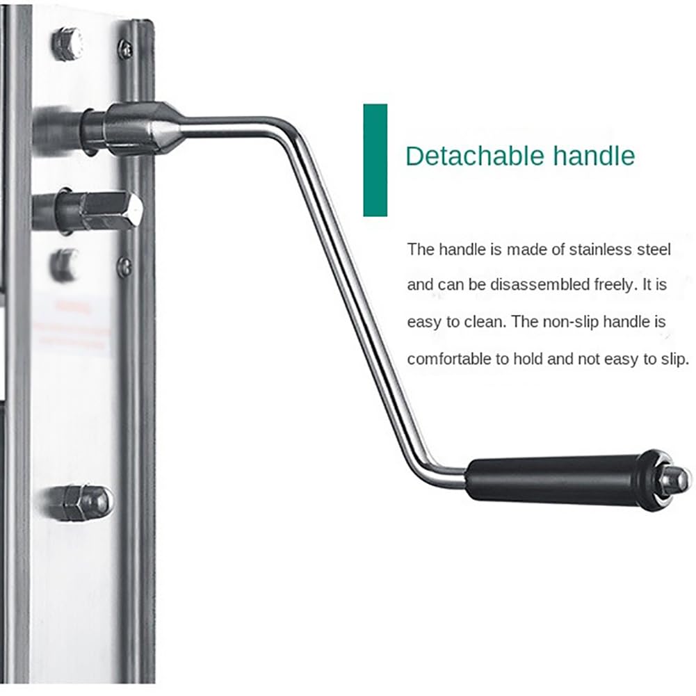 Amazon｜スタンド付き手動チュロスマシン、業務用5Lステンレススチール