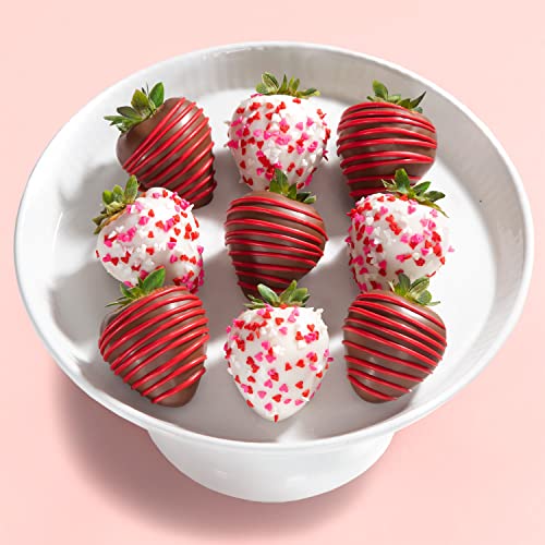 A Gift Inside Love Bites Dipped Strawberries - 9 Fun Size Berries