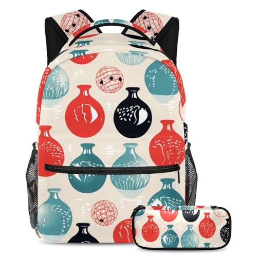 Cartable Bowling Lanes 61 grand sac à dos contre le désordre scolaire