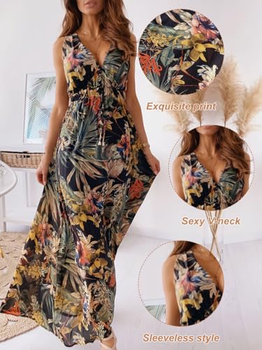 Robe de plage longue et décontractée pour silhouette d'été affinée - 4