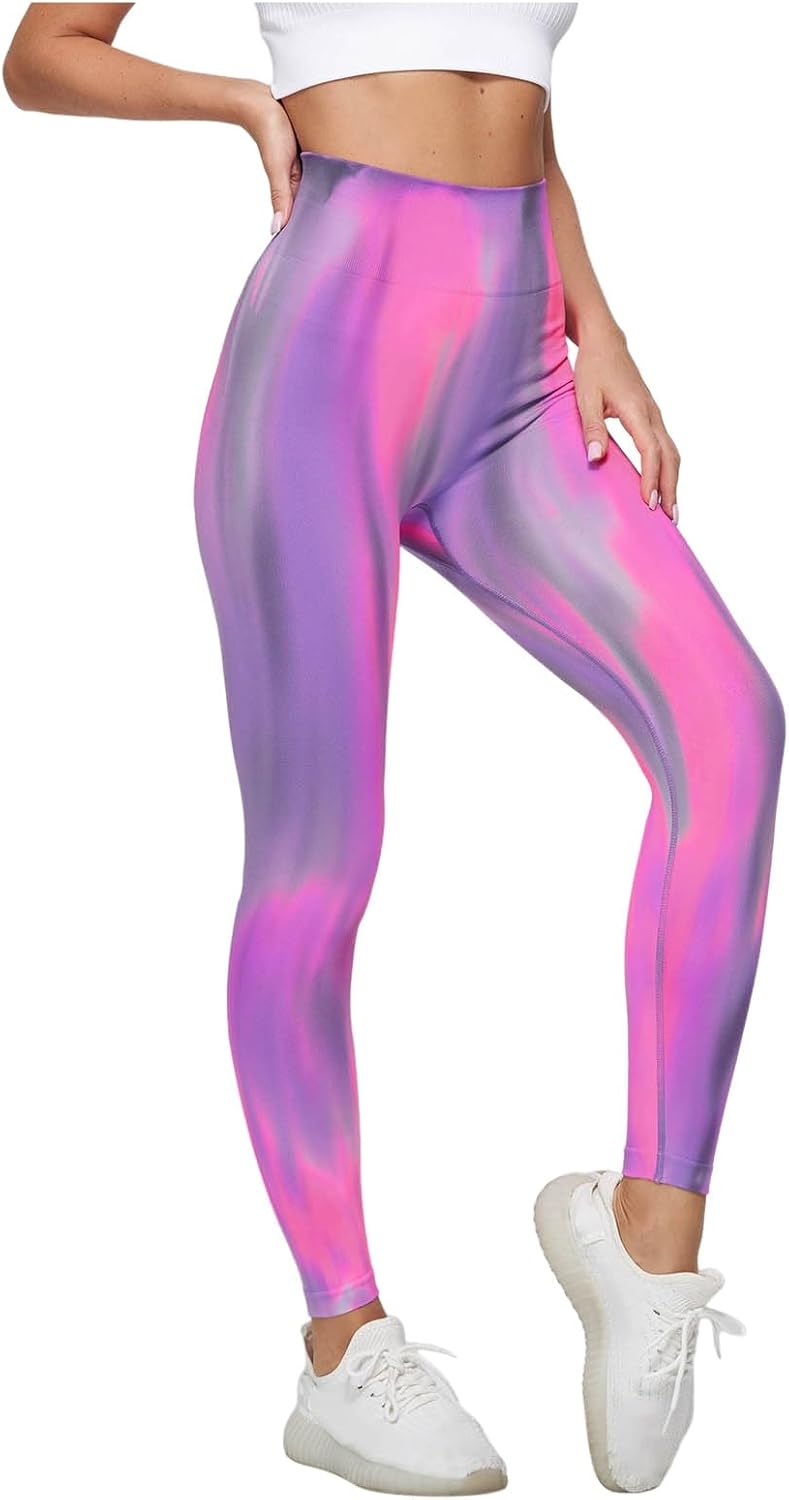 Amakando Damen Strumpfhosen - Neonpink 70 DEN Stretch Leggings