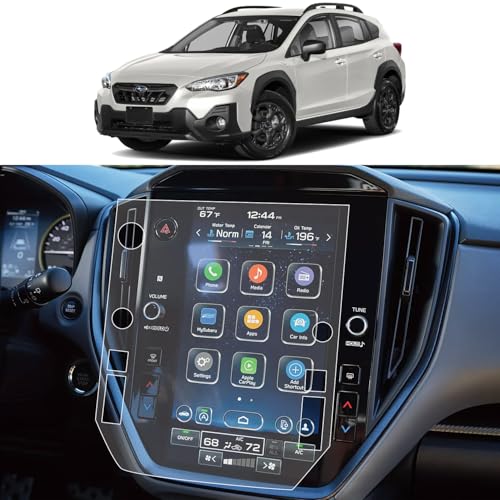 AZZIGO Screen Protector For 2024 2025 2026 Subaru Crosstrek (Premium/Sport/Limited/Wilderness) 11.6-inch Multimedia Touchscreen 9H PET Ultra Tough High Clear