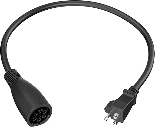 QIAO NEMA 5-15 Charger Adapter Plug for QIAO Portable Level 2 EV Charger 12 Amp,