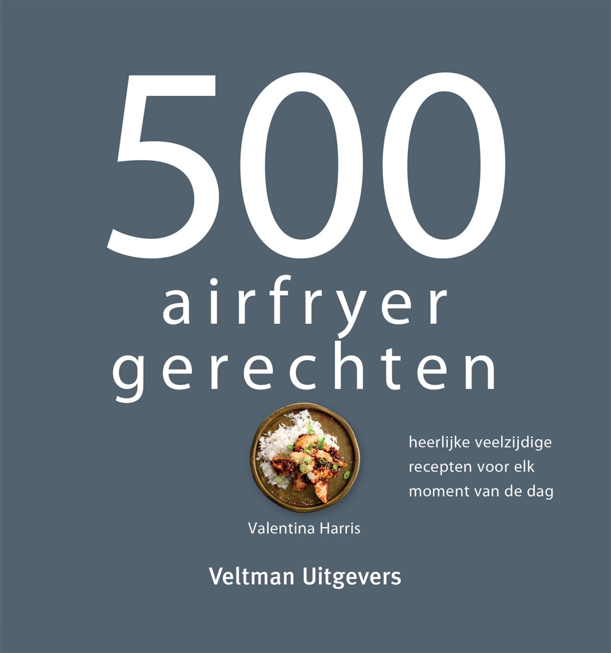 500 airfryer gerechten: heerlijke veelzijdige recepten voor elk moment van de dag