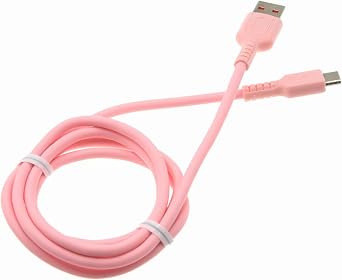 3ft USB C Cable Pink Charger Cord Compatible with Remarkable 2, Power Wire Type-C Fast Charge Sync
