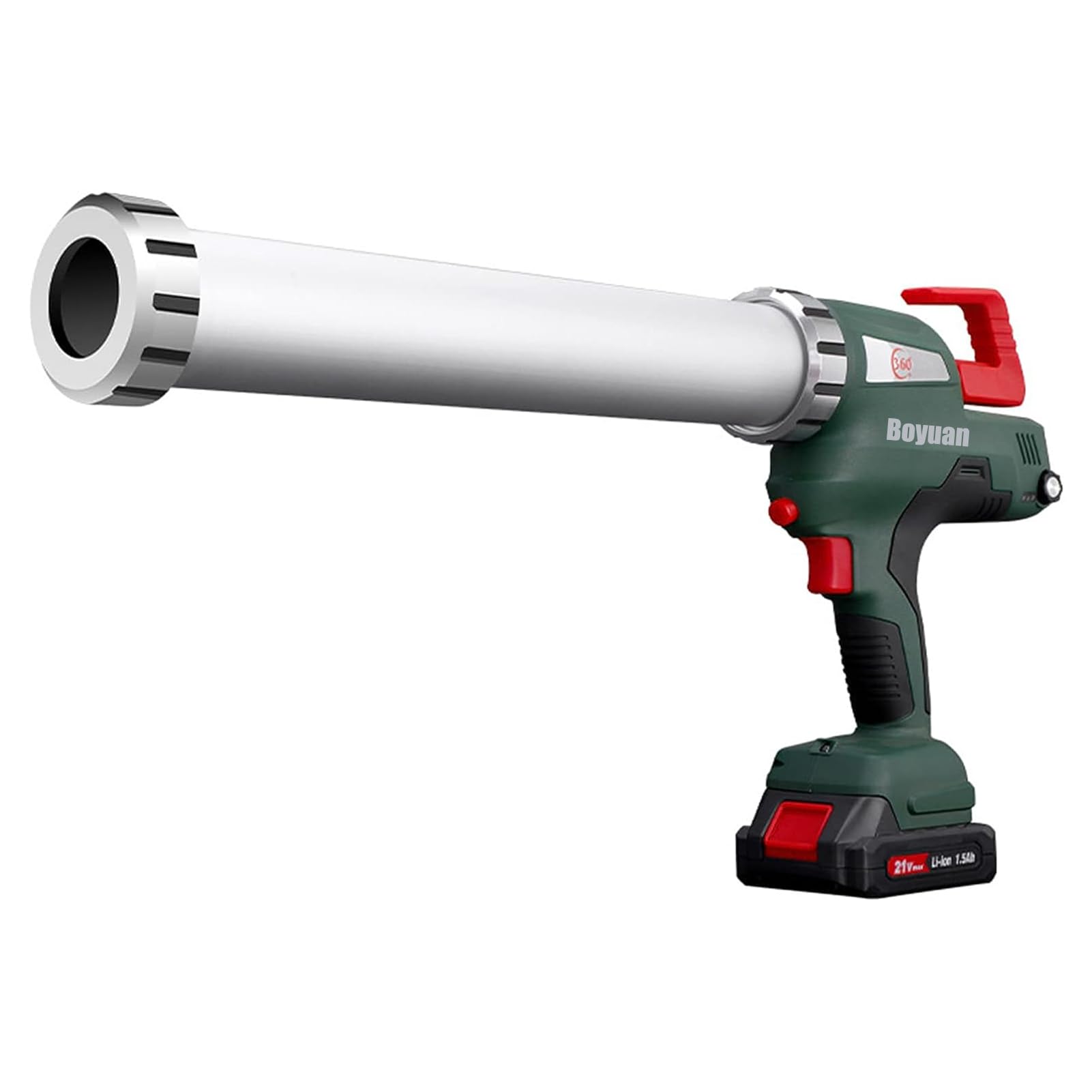 Pistola Per Silicone A Batteria 21V Senza Gocciolamento - 6 Velocità Regolabili, Luce LED, Caricatore E Batteria 2.0Ah