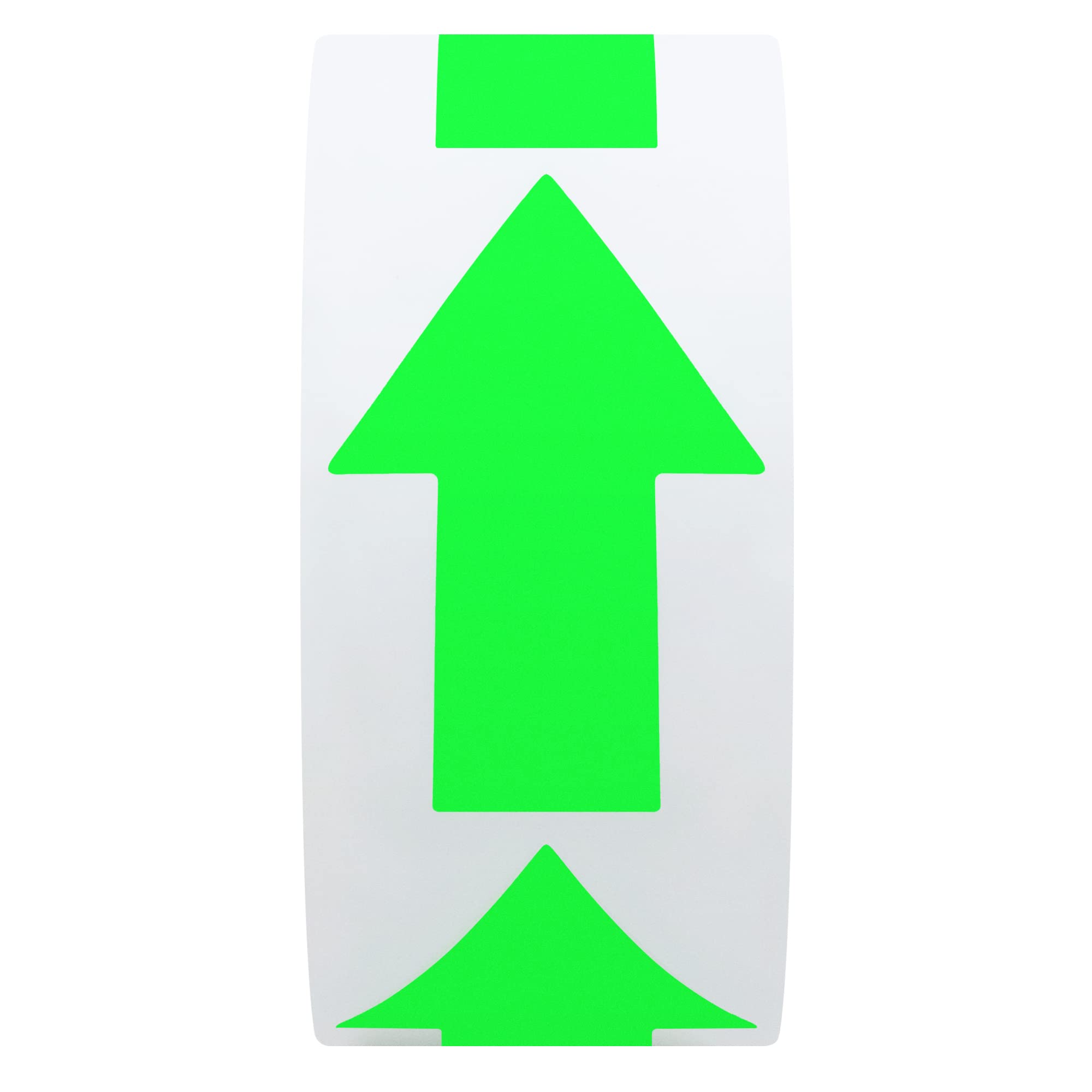 Hybsk 500 Pegatinas De Flecha Verde Fluorescente: Organiza, Señala Y Destaca Con Estilo Brillante