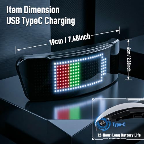 Smart LED Helmet Light APP Control