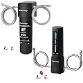 Waterdrop 10UA-UF 0.01 ?m Ultra Filtration Under Sink Water Filter and UL12A Under Sink Water Filter, No Drilling Required, Reduces PFAS, Lead, Bad Taste & Odor, NSF/ANSI 42 Certified, 11000 Gallons