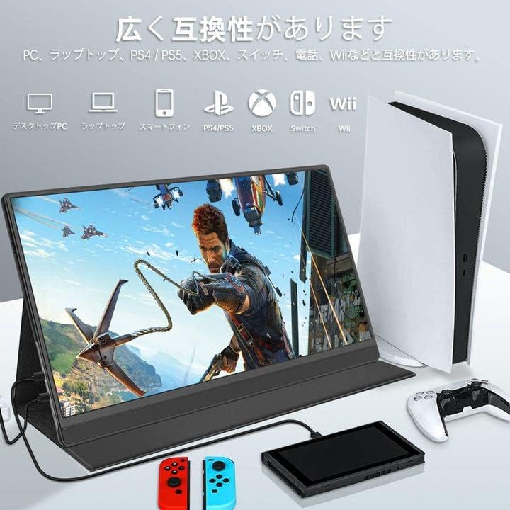 1点 タブレット GT8 15.6インチFHD1080Pポータブルモニターモバイル