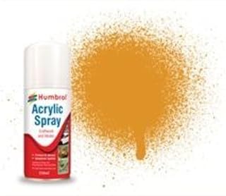 Humbrol AD6054 Metallic Shade 54 Acrylic Spray, Brass, 150 mL