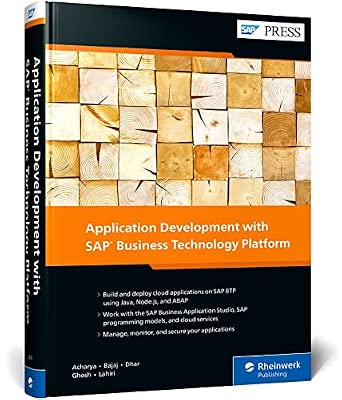 Application Development with SAP Business Technology Platform New Edition book cover