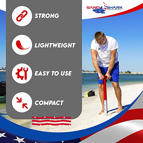 image for SandShark New Sport Boat Anchor and Jet Ski Anchor. 4ft Shallow Water 