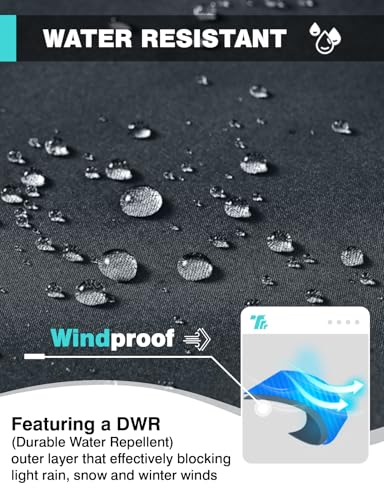 TBMPOY Boys Snow Ski Pants Kids Waterproof Fleece Lined Winter Hiking Snowboard Insulated Warm Pants Zipper Pockets3