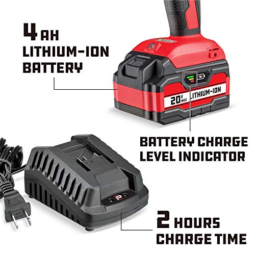 Powerbuilt 20V Cordless 1/2