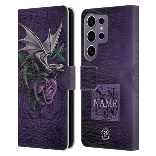 Coque en cuir Samsung S25 Ultra Anne Stokes étui portefeuille au design artistique élégant