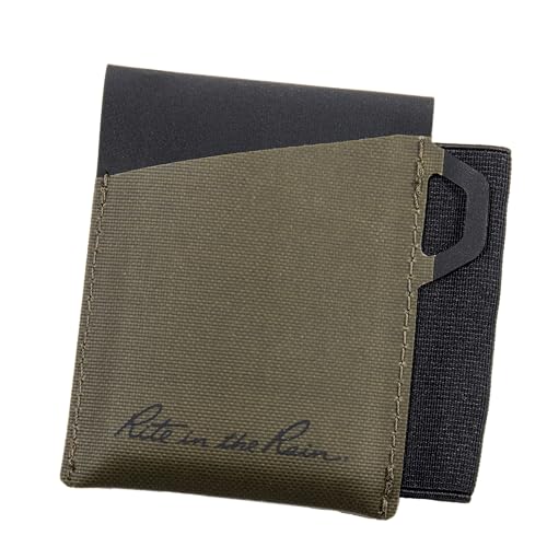 Rite in the Rain Monsoon On-the-Go Wallet, 3 3/8” x 3 ¾”, TPU fabric, Pen Holder (No. C971)3