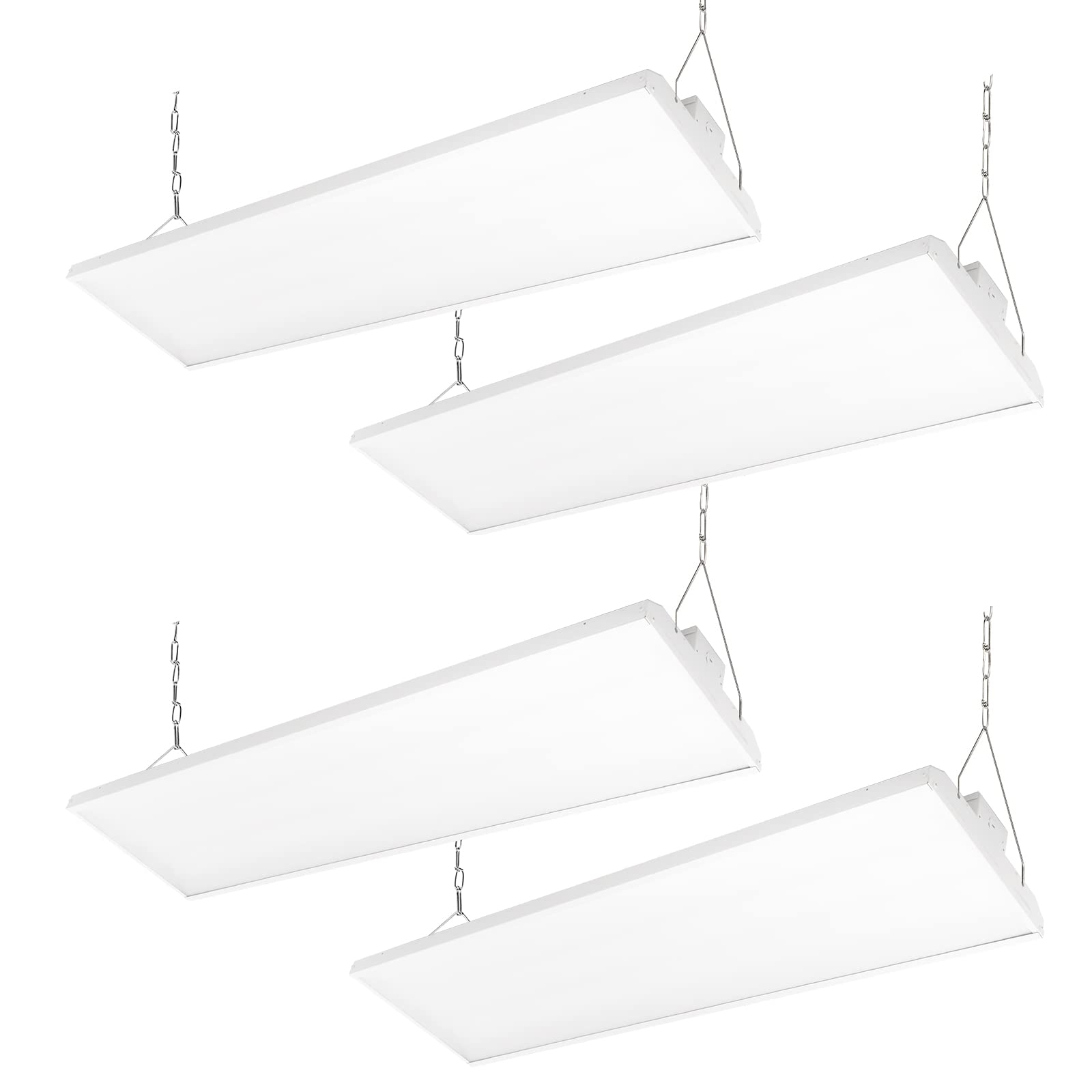 4FT LED Linear High Bay Shop Light 300W LED Shop Light Fixture 40 500lm 135LM W 120-277V 5000K