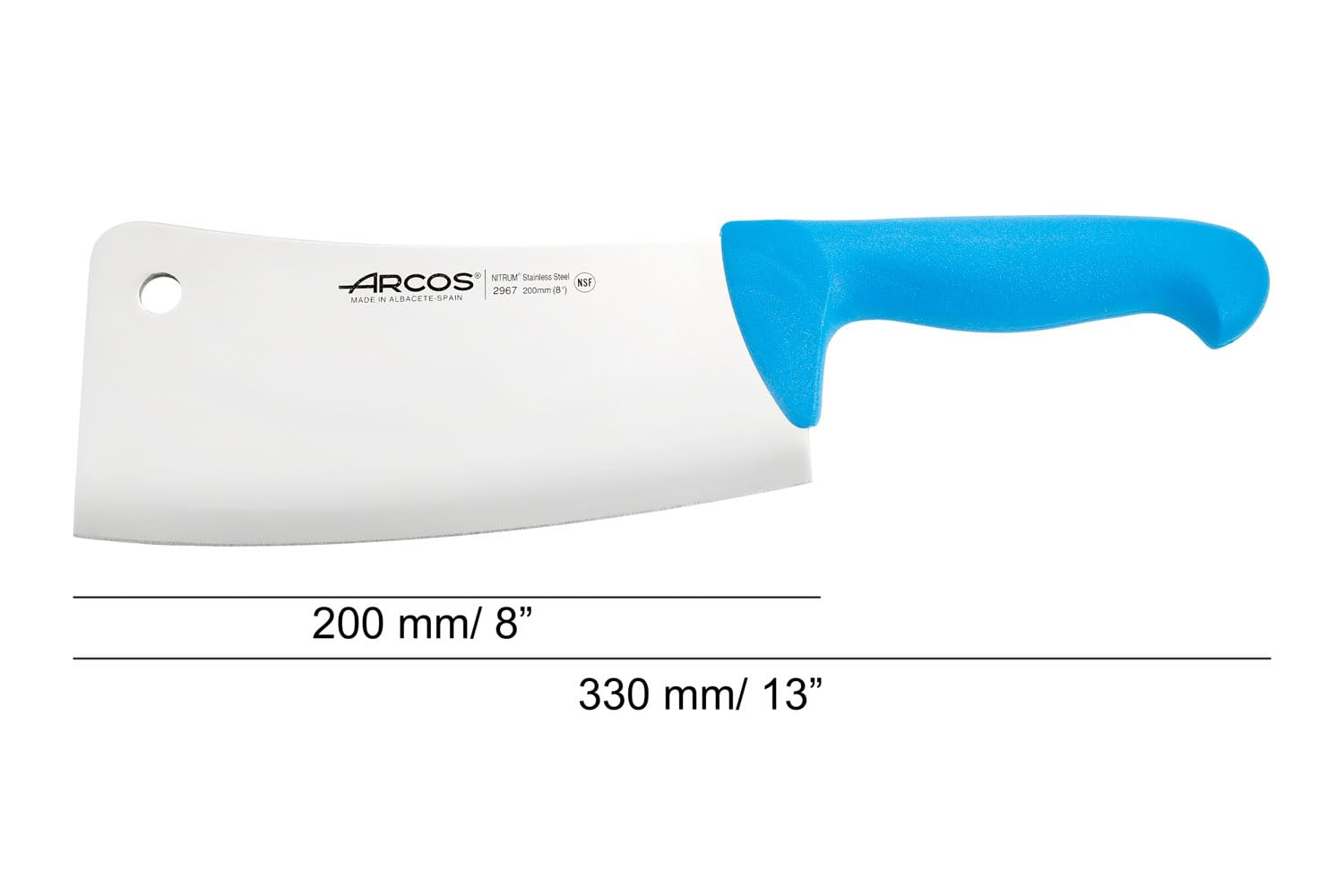 Arcos Cuchillo Carnicero y Deshuesador 8" Acero Inoxidable Mango Polipropileno Serie 2900