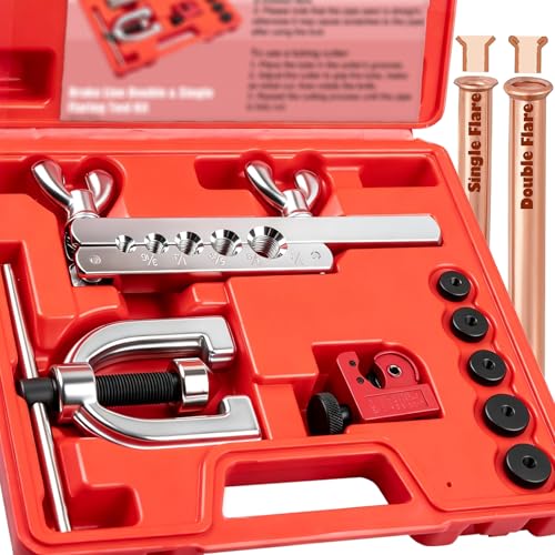 Clatoon Brake Line Flaring Tool Kit