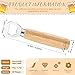 50 Pcs Wood Wine Bottle Opener Stainless Steel Bottle Opener Wood Handheld Heavy Duty Bartender Cider Engraved Gift Set for Kitchen Wedding Party Bar Home Restaurant
