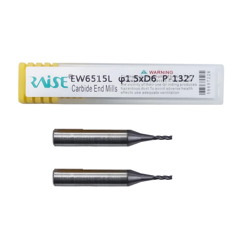 1.5mm(2 Pieces), fit for Automatic machine CONDOR &amp; Triton &amp; Alpha Pro &amp; Beta &amp; Miracle A78A9 &amp; SEC-E9,End Milling Cutter