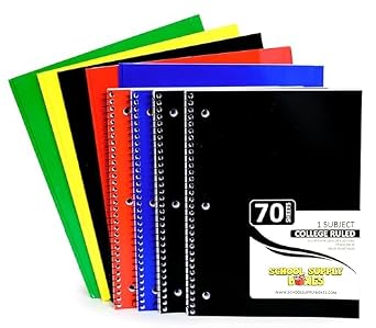 Secondary School Essentials Bundle | 1 Box - 51 Pieces per Box | School Supply Boxes - Back to School Essentials Includes Folders, Notebooks, 1 Binder, Mechanical Pencils, Index Cards, Highlighters, Pens